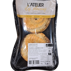 Tourte à la Viande Bio x1 SA