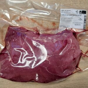 Coeur de Rumsteck PAD Boeuf Bio SV - 500g