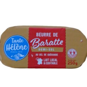 Beurre de baratte demi-sel 250g Tante Hélène