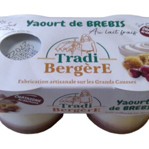 Yaourt brebis châtaigne du causse 2x100g