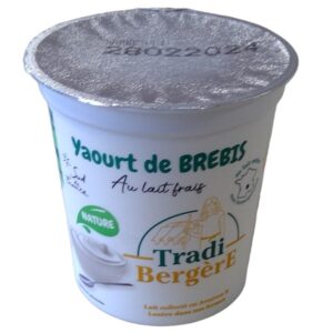 Yaourt brebis nature du causse 400g