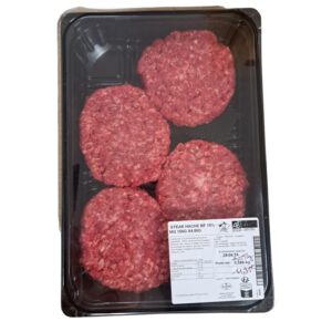 Steak haché Boeuf Bio 15% MG 150g x 4
