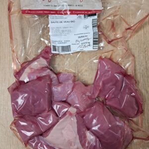 Sauté de Veau Bio 1kg SV