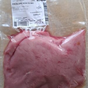 Escalope Veau Bio x2 SV