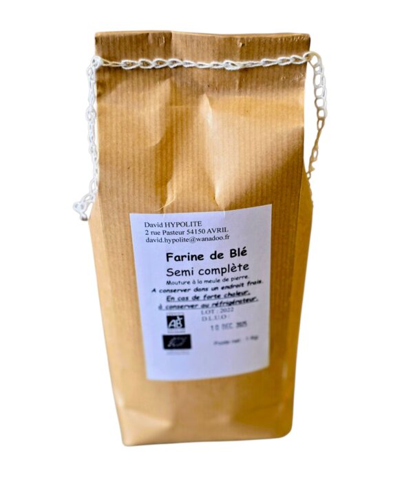 Farine de blé semi complète T80 -5kg