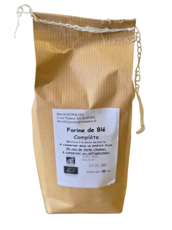 Farine de blé complète T110 -1kg