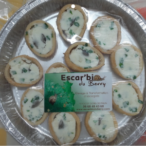 Croquilles au fromage de chèvre et ciboulette x12