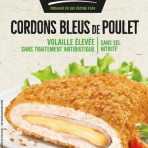 Cordons Bleus de Poulet à l'Emmental x2 - 200g