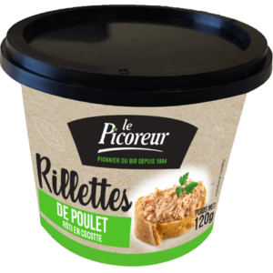 Rillettes de Poulet rôtie en cocotte 120g